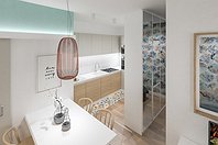 Interior Design Monolocale in Stile Moderno