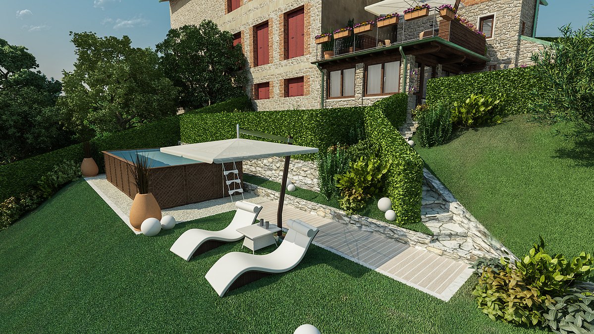 Studio Sagitair Architettura Interior Design Render