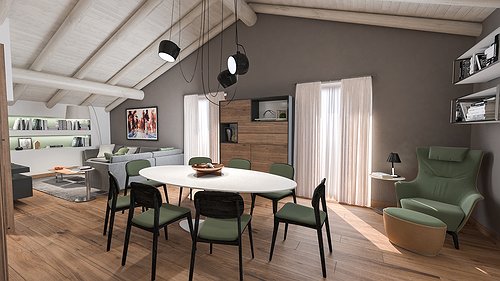 Studio Sagitair Architettura Interior Design Render Progetto